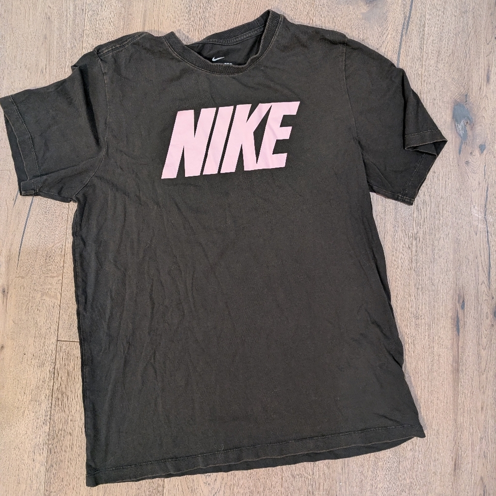 Dark Grey Nike Distressed Tee